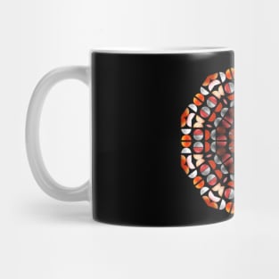 geometric abstract mandala Mug